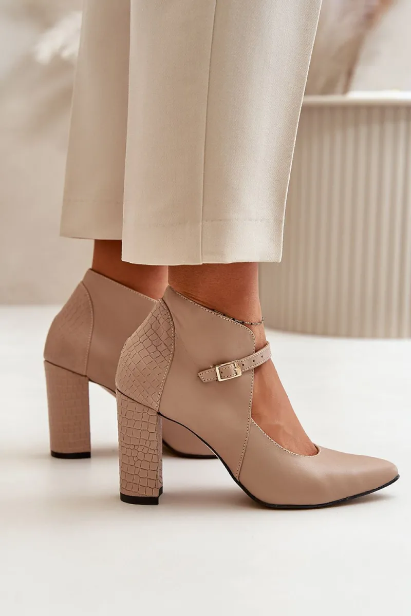 Boutique SPICY Talons Sexy | Escarpins Sexy | Escarpins à Talons Cuir Naturel