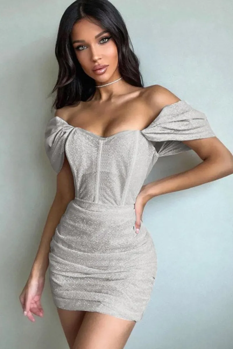 Boutique SPICY Robe Sexy | Robe Sexy Argent